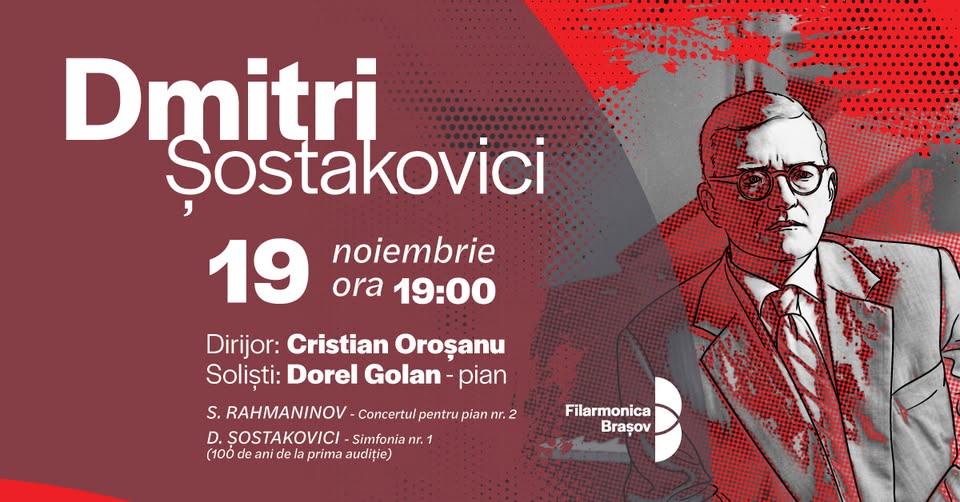 Cristian Oroșanu, Dorel Golan și orchestra Filarmonicii Brașov în concert
