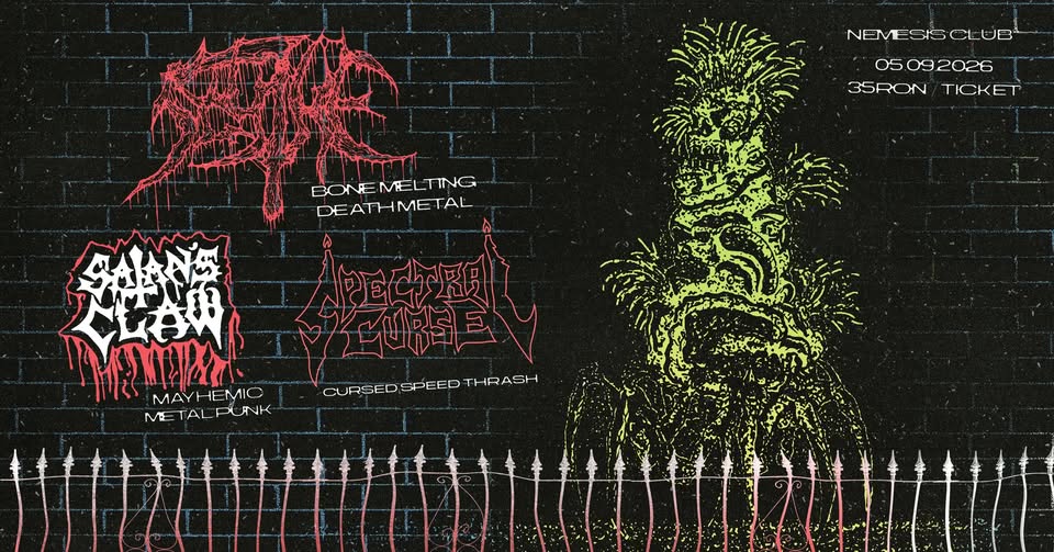 Scythe | Satan’s Claw | Spectral Curse live @ Nemesis Art Club