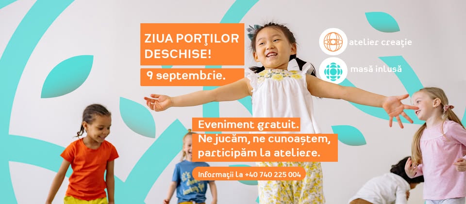 ZIUA PORȚILOR DESCHISE- Papillon Afterschool 9 septembrie