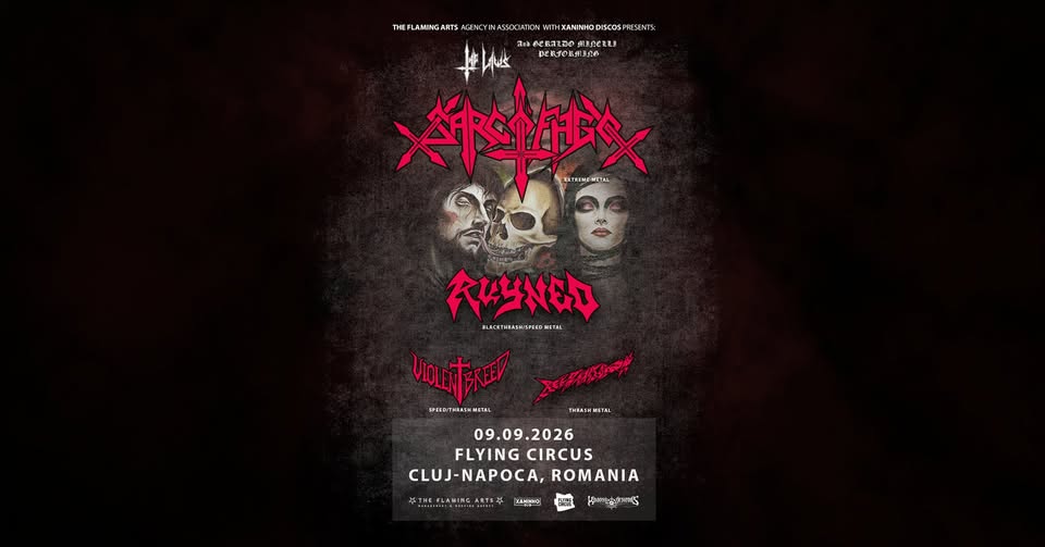 SARCOFAGO // Ruyned / Beermagedon/Violent Breed live @ Flying Circus