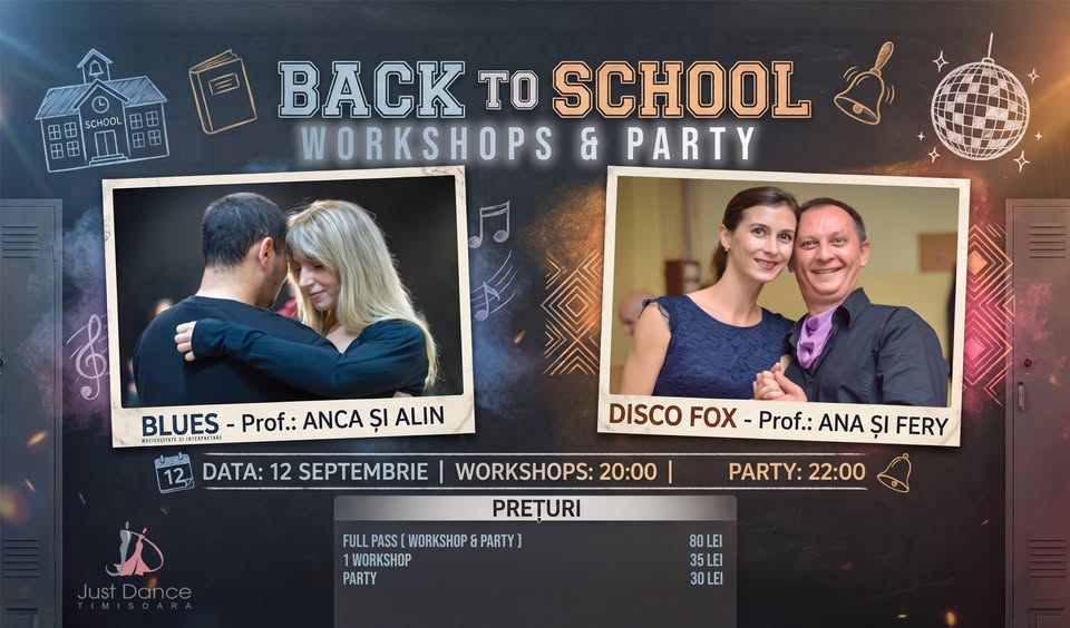 Back to School – Workshops & Party – The Dancers Night