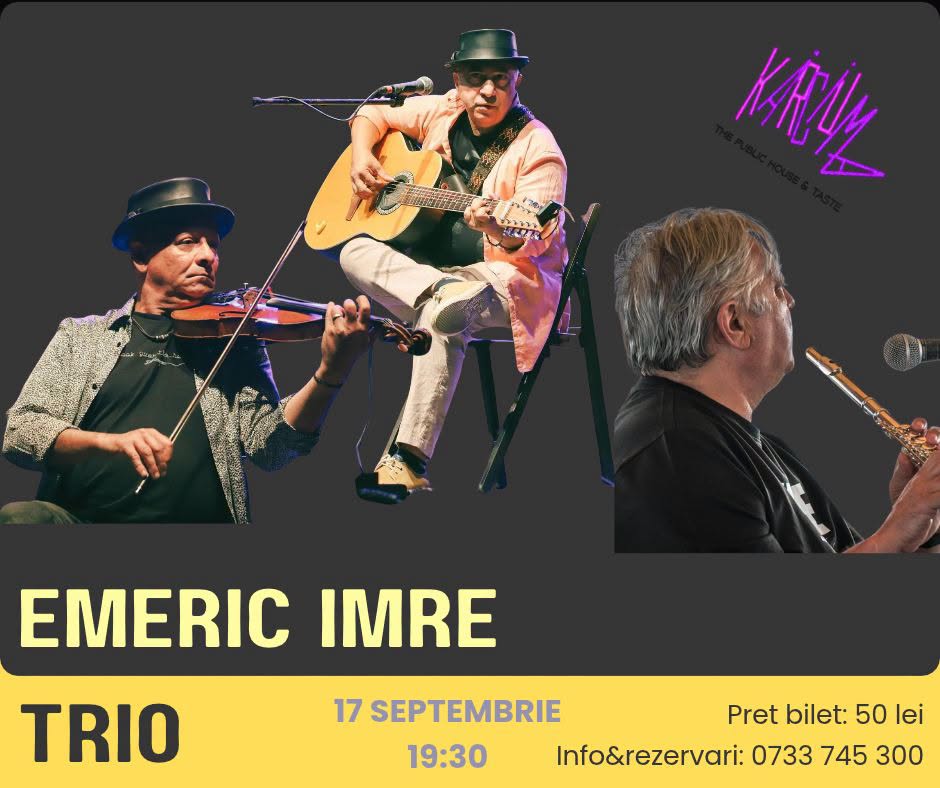 EMERIC IMRE TRIO @Karciuma
