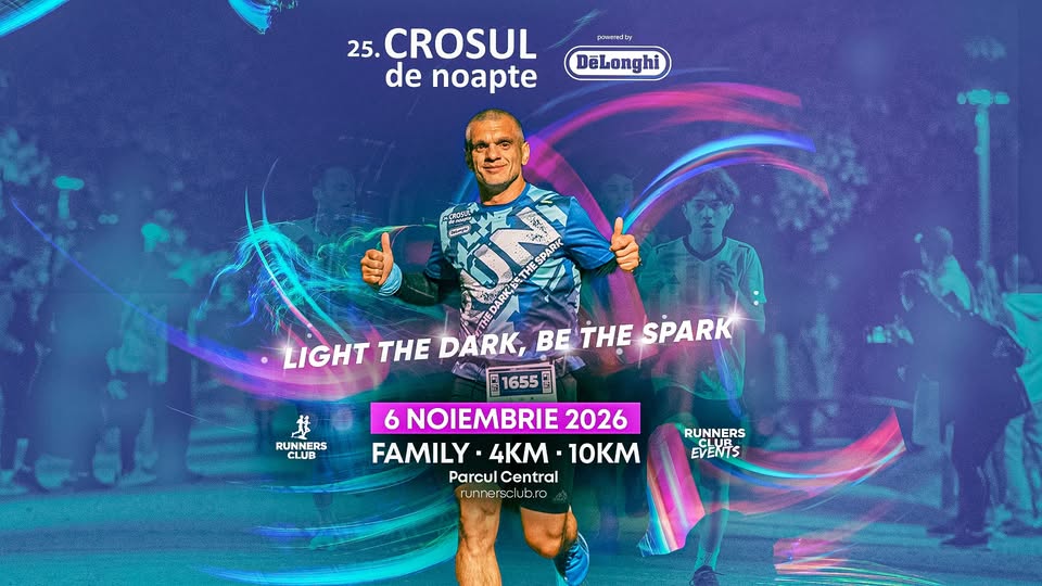 25.Crosul de Noapte powered by Delonghi | 6 Noiembrie 2026