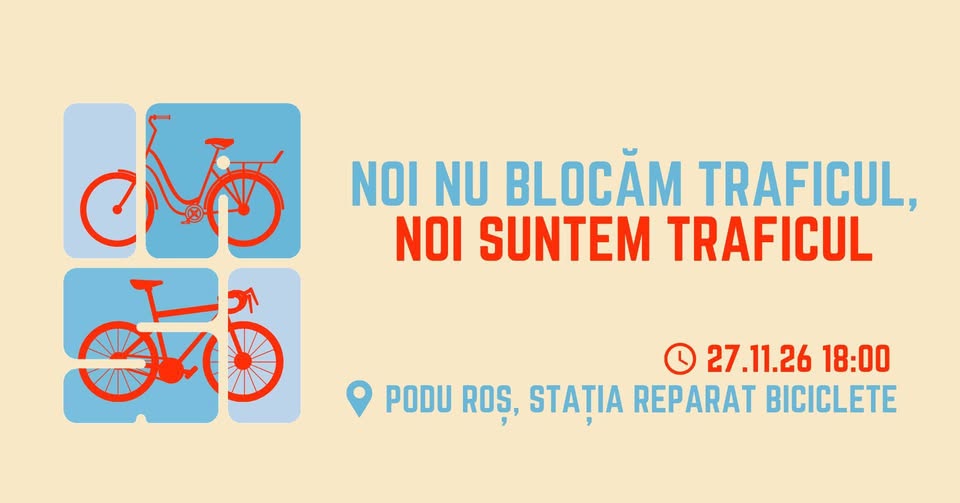 Masa Critică Iași – Noiembrie 2026