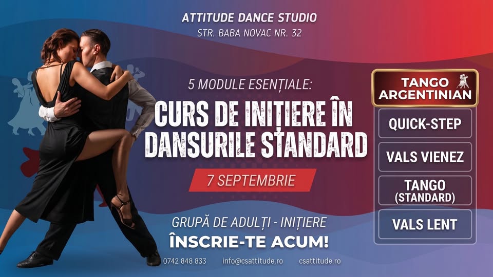 Curs de inițiere adulți – Tango Argentinian