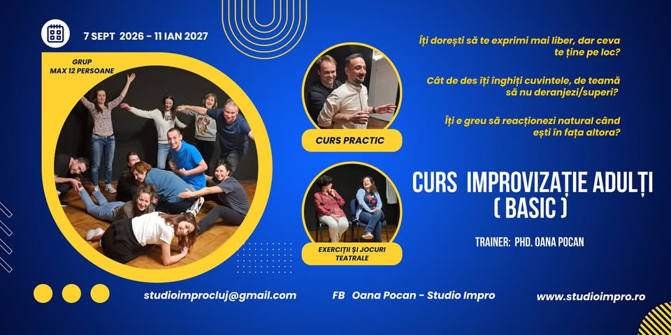 Curs Improvizație Adulți (Basic)
