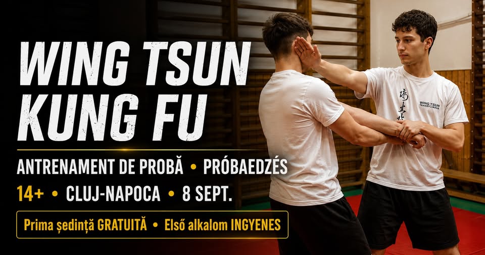 Wing Tsun antrenament de probă / próbaedzés – Cluj-Napoca
