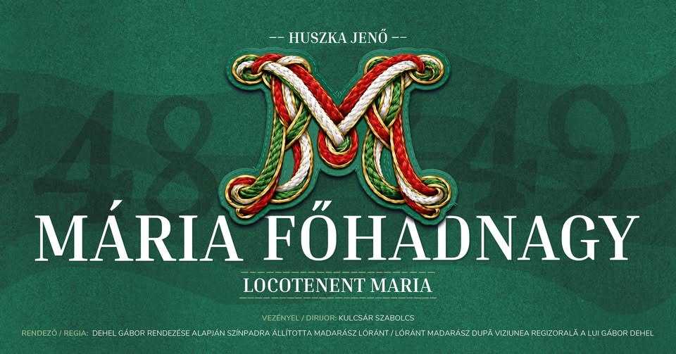 HUSZKA JENŐ: MÁRIA FŐHADNAGY / LOCOTENENT MARIA