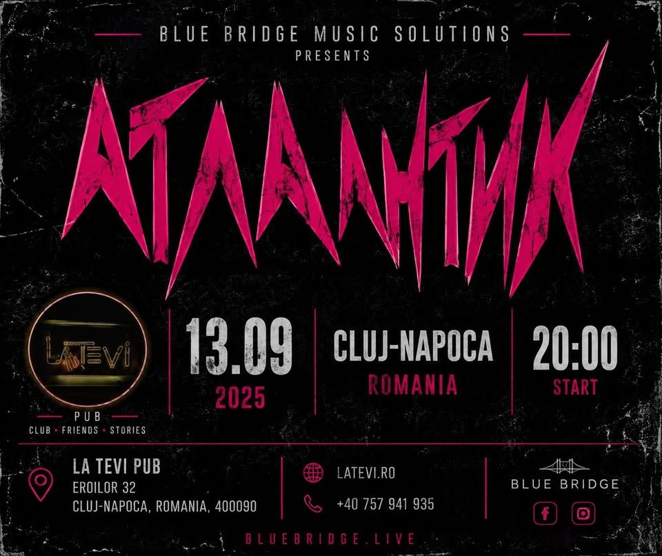 Atlantik (Bulgaria) 🇧🇬 | Live in Cluj-Napoca