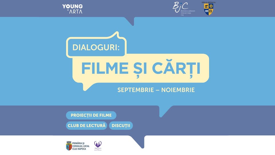 Dialoguri: filme și cărți la Cinema ARTA [activități pentru liceeni]