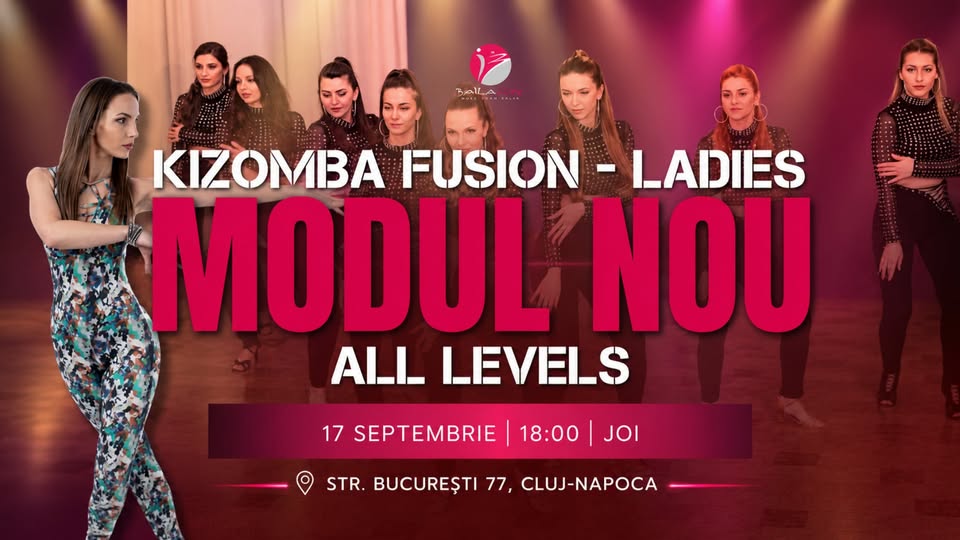 Kizomba Fusion Ladies | Modul Special – 17 SEPTEMBRIE 2026