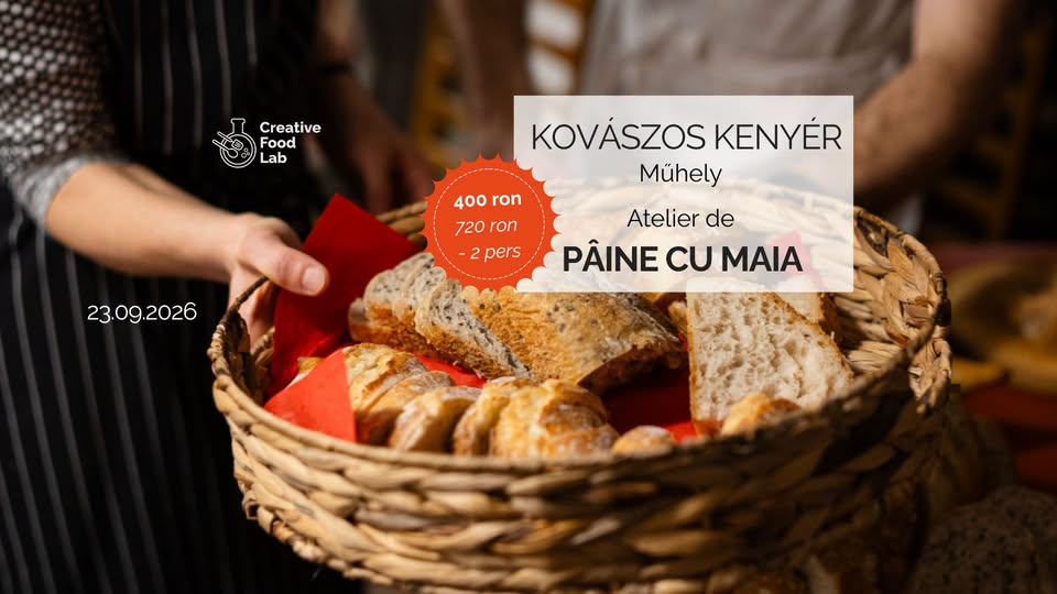 Atelier de pâine cu maia | Kovászos kenyér műhely