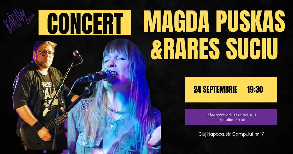 Concert Magda PUSKAS & Rares SUCIU