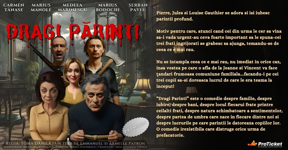 DRAGI PĂRINȚI // CASA STUDENȚILOR CLUJ NAPOCA // 20 OCTOMBRIE