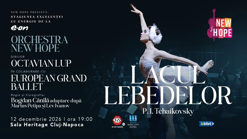 “Lacul Lebedelor” – Balet și orchestră Live în Cluj-Napoca