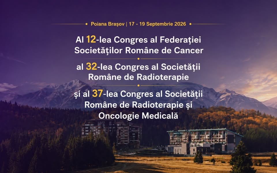 Congresul Federației Societăților Române de Cancer • SRR • SRROM | 2026