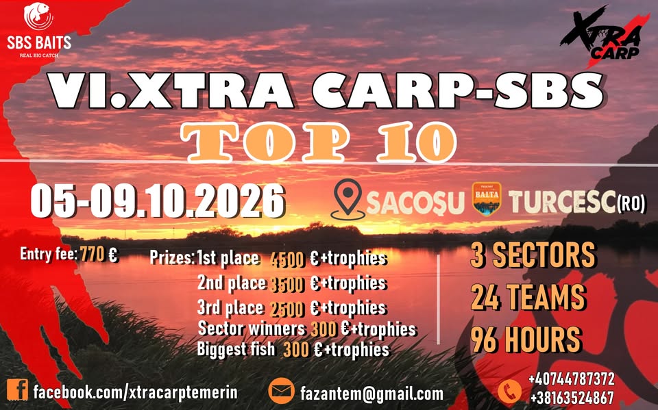 VII.Xtra Carp-SBS Top 10 Cup