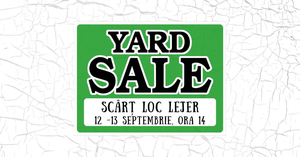 YARD SALE – Vintage, Second Hand, Hand Made & Vinyl Fair