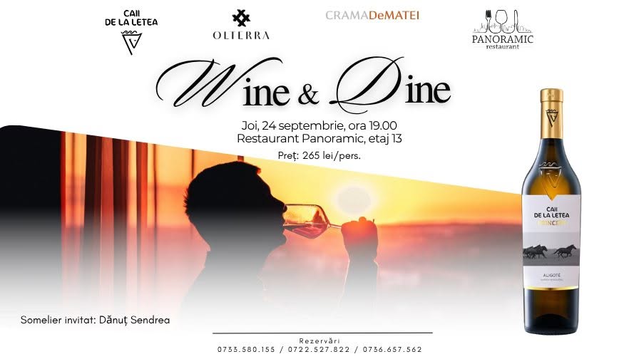 Wine & Dine la Restaurant Panoramic 🍷 Caii de la Letea