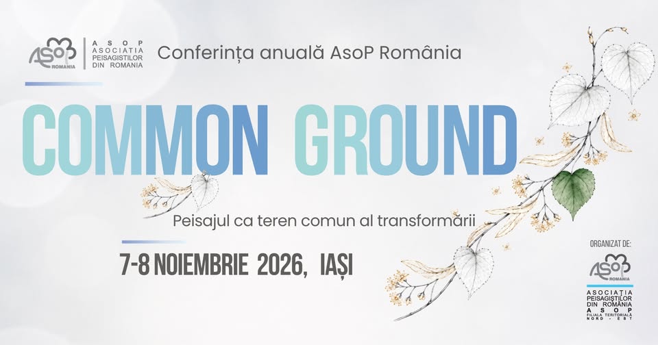 Conferința anuală AsoP România 2026 – COMMON GROUND