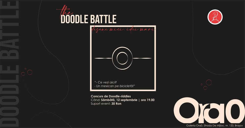 the DOODLE BATTLE #2 – desene mici. idei mari