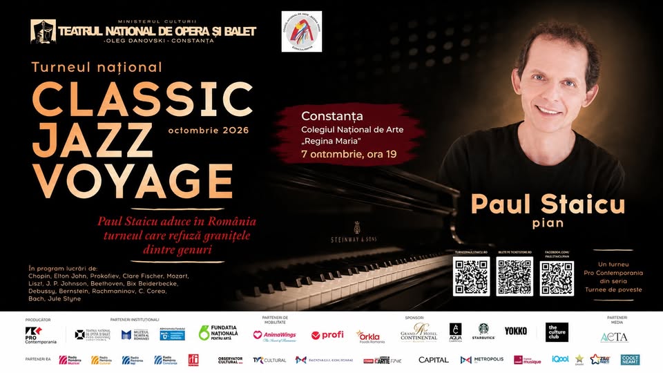 CLASSIC JAZZ VOYAGE – Teatrul Național de Operă și Balet „Oleg Danovski” Constanta