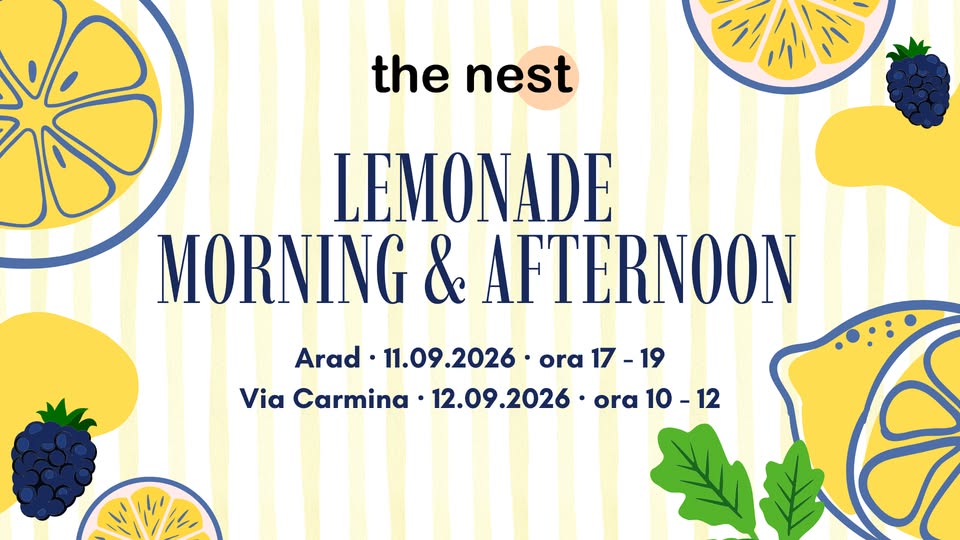 Lemonade Afternoon The Nest Centre Arad