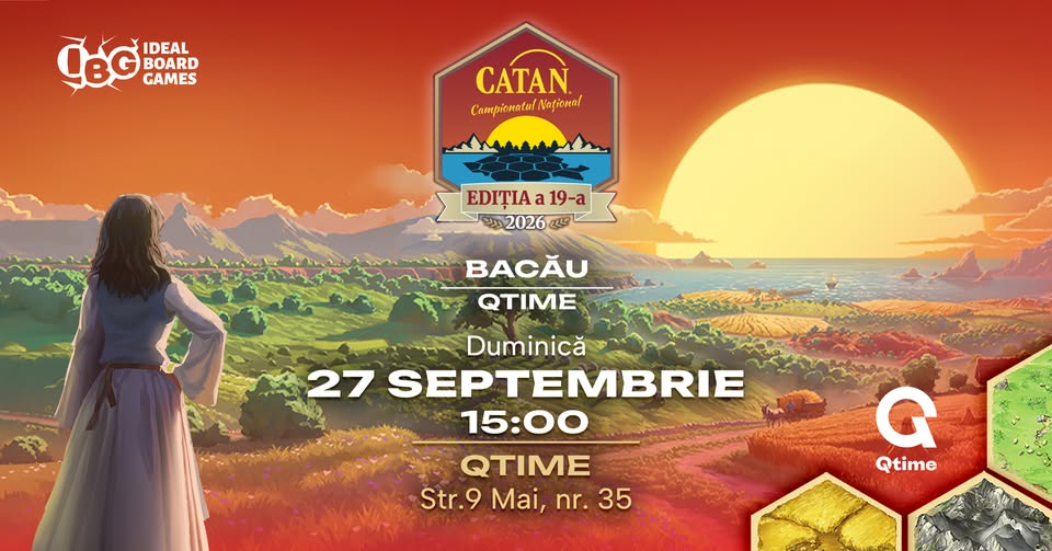 CAMPIONATUL NAȚIONAL DE CATAN – ETAPA LOCALĂ