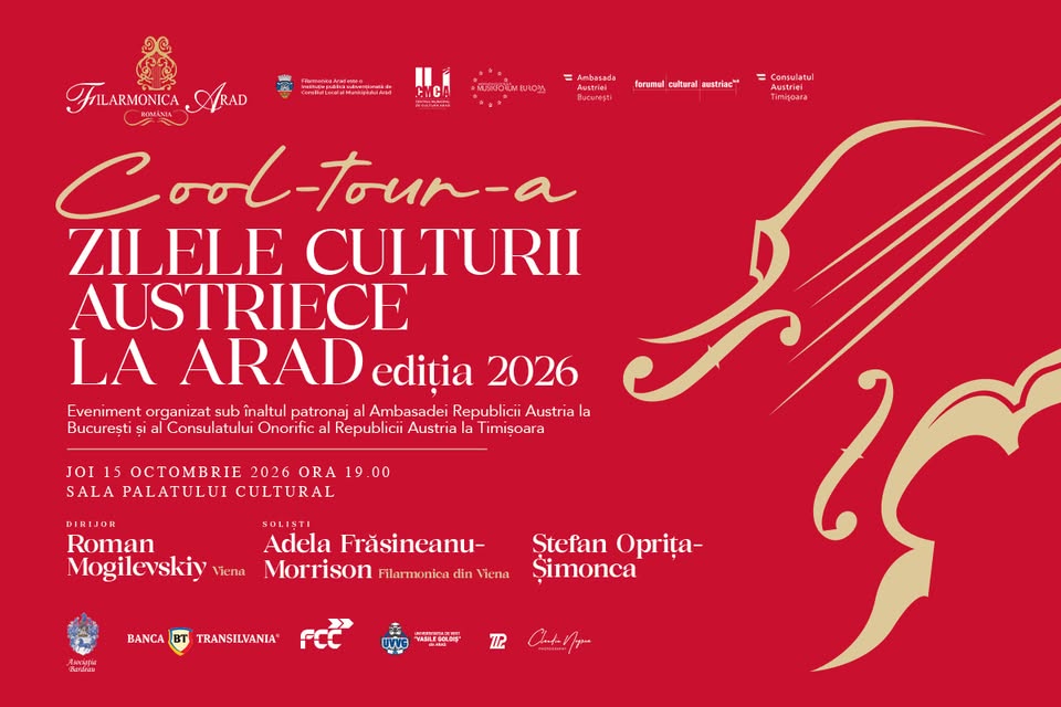 COOL-TOUR-A Zilele Culturii Austriece la Arad – CONCERT SIMFONIC