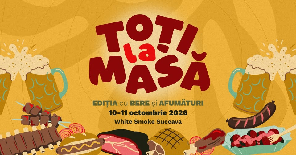Toți la masă – Ediția cu bere și afumături