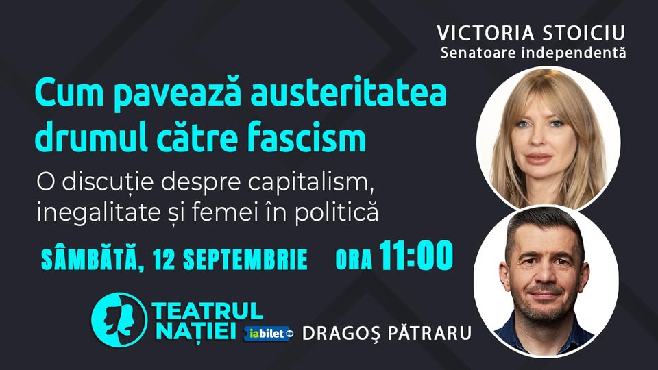 Workshop cu Victoria Stoiciu și Dragoș Pătraru