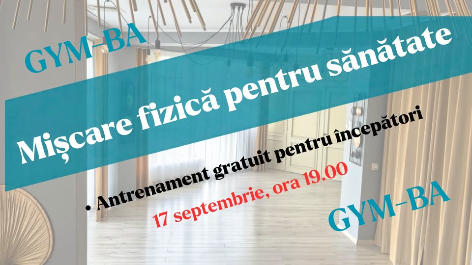GymBa- Mișcare pentru sănătate