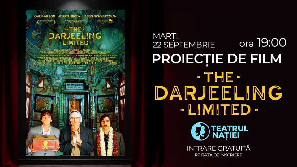 Proiecție de film: The Darjeeling Limited