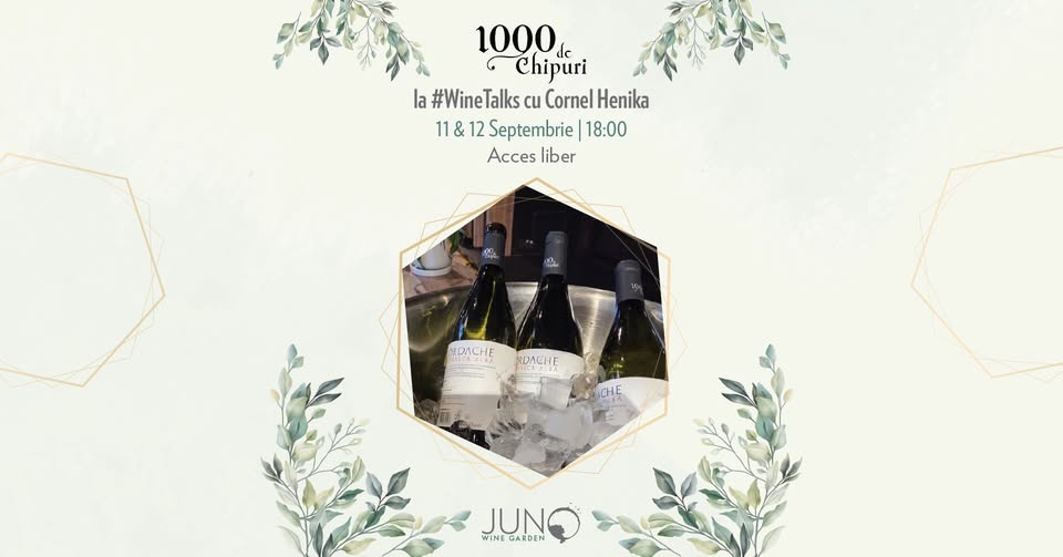 1000 DE CHIPURI la #WineTalks cu Cornel Henika