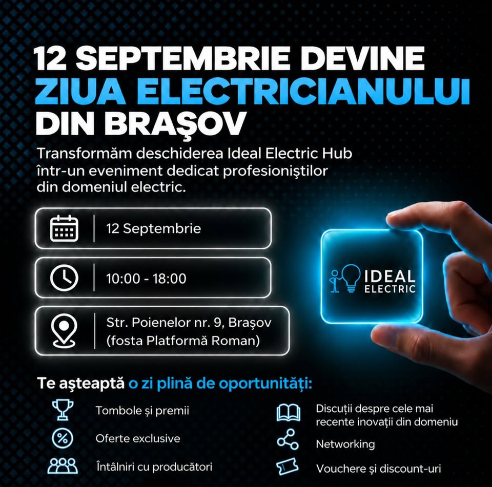 Ziua electricienilor la Ideal Electric HUB