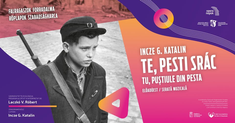 INCZE G. KATALIN: TU, PUȘTIULE DIN PESTA
