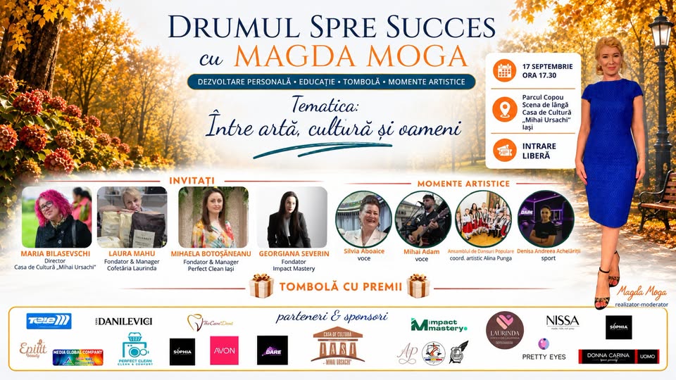 Drumul Spre Succes cu Magda Moga | Între cultură, artă și oameni