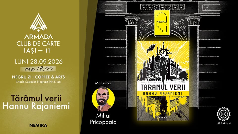 Club de carte Armada Iași #11 – Tărâmul verii, de Hannu Rajaniemi