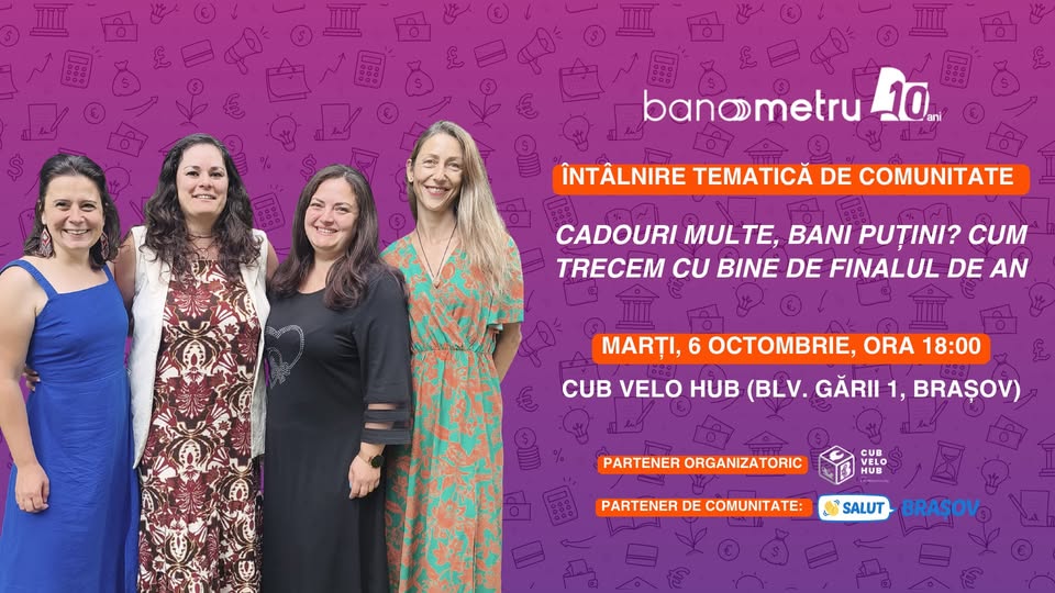Banometru Brașov: Cadouri multe, bani puțini? Cum trecem cu bine de finalul de an