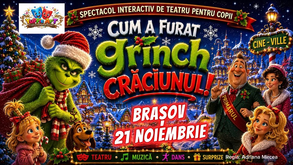 CUM A FURAT GRINCH CRĂCIUNUL – Brasov
