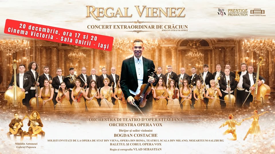 REGAL VIENEZ 🎻 SALA UNIRII IASI 🎻 20 DECEMBRIE ORA 17:00