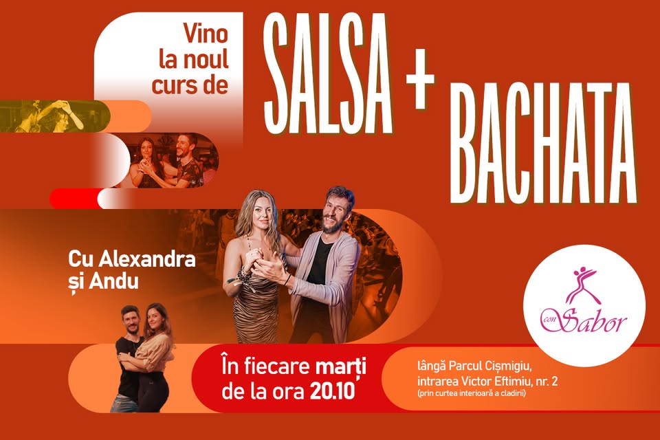 Cursuri de Salsa si Bachata – nivel incepator