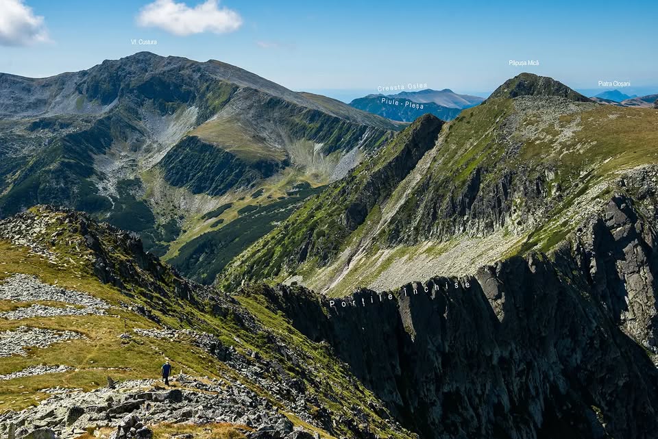 Drumetie Tare in RETEZAT: Cab. Pietrele-Lacul Galesu-Vf Mare-Custura Portile Inchise-Vf Papusa