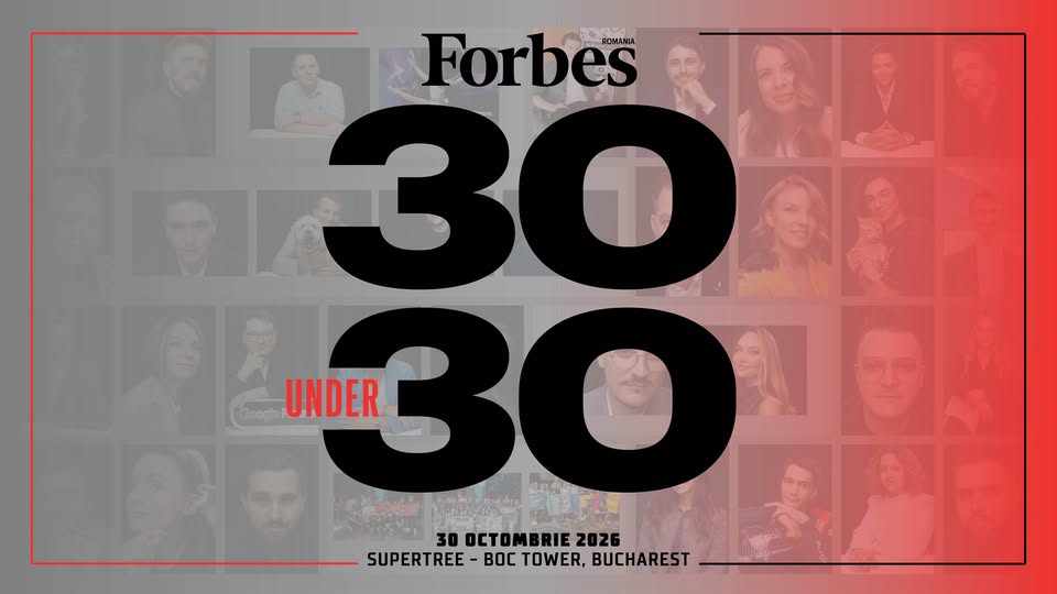 Forbes Romania 30 Under 30 2026 hosted by Supertree