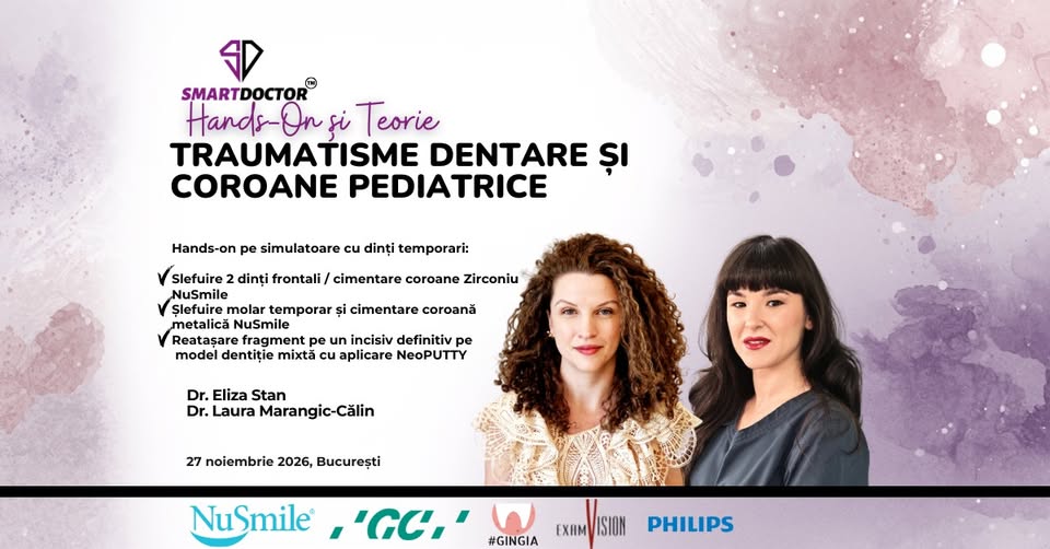 Workshop „Traumatisme Dentare și Coroane Pediatrice”
