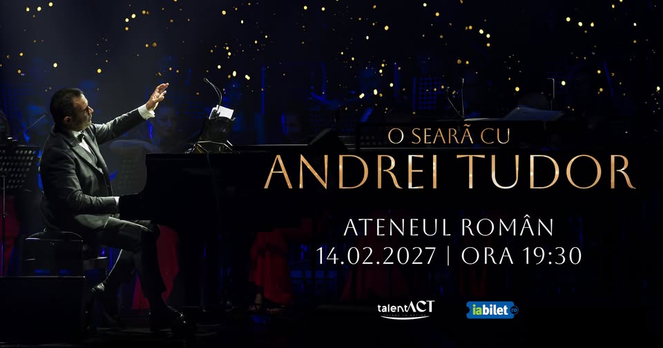 O seară cu Andrei Tudor @ Ateneul Român (ora 19:30)