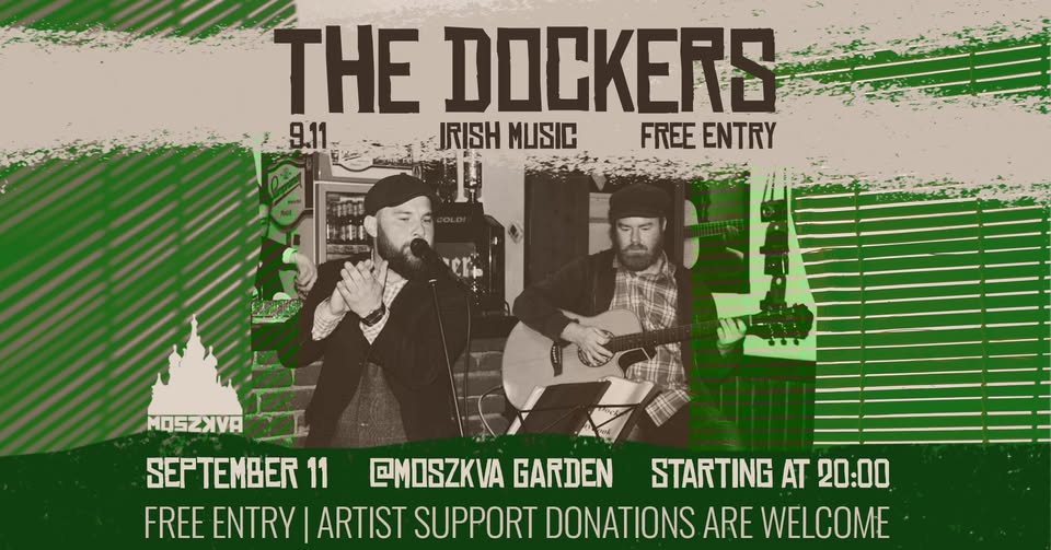 THE DOCKERS | Irish music @ Moszkva Garden