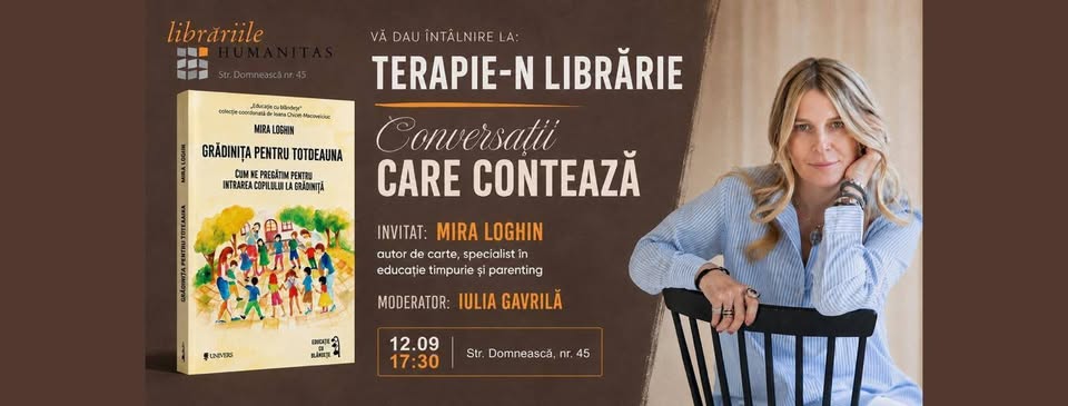 Conversații care contează -acomodarea la grădiniță și creșă