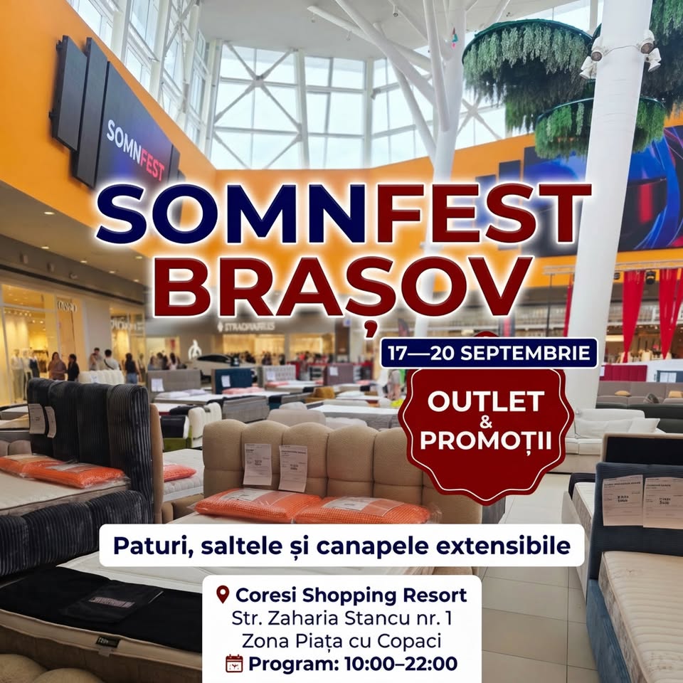 SOMNFEST Brașov · 17-20 septembrie · Coresi