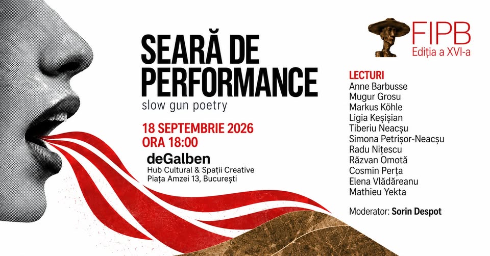 Spoken Word | Festivalul Internațional de Poezie București
